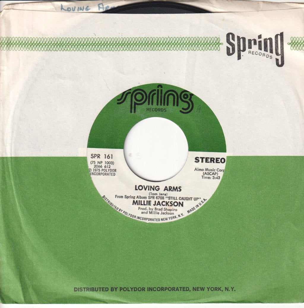 Millie Jackson - Loving Arms - 7 Inch