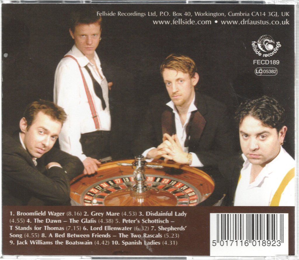 Faustus - Wager - Cd