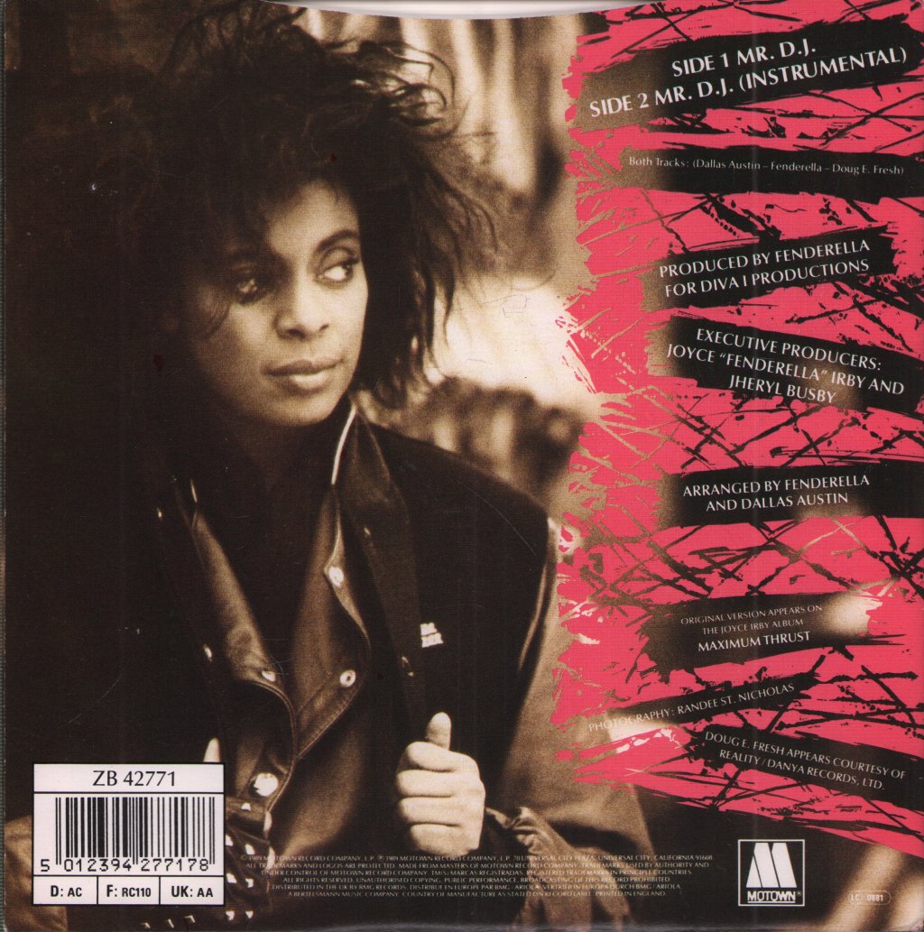 Joyce Fenderella Irby - Mr Dj - 7 Inch