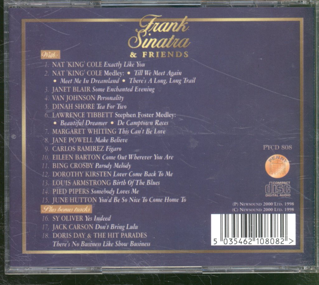 Frank Sinatra And Friends - Frank Sinatra & Friends - Cd