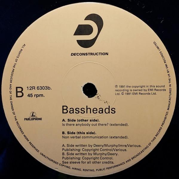 Bassheads - Is There Anybody Out There? - 12 Inch