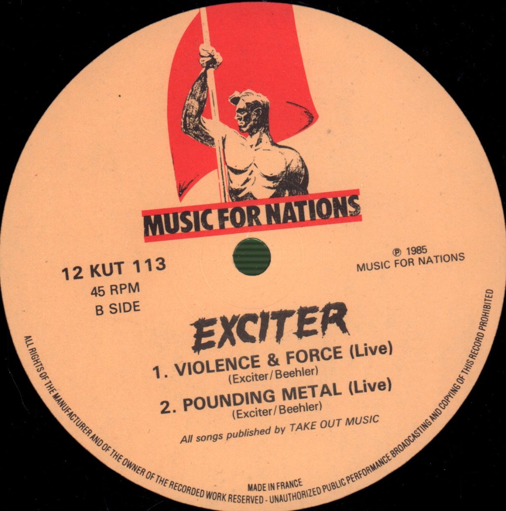 Exciter - Feel The Knife - 12 Inch