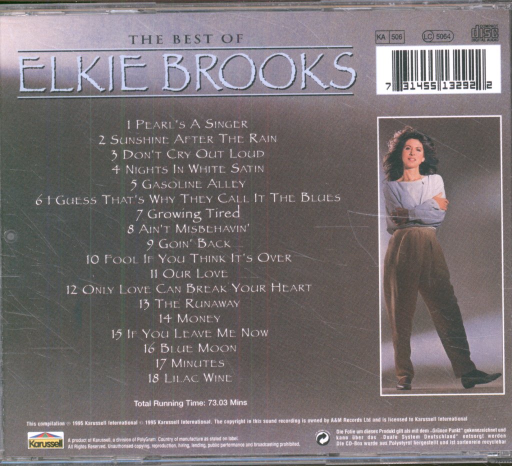Elkie Brooks - Best Of Elkie Brooks - Cd