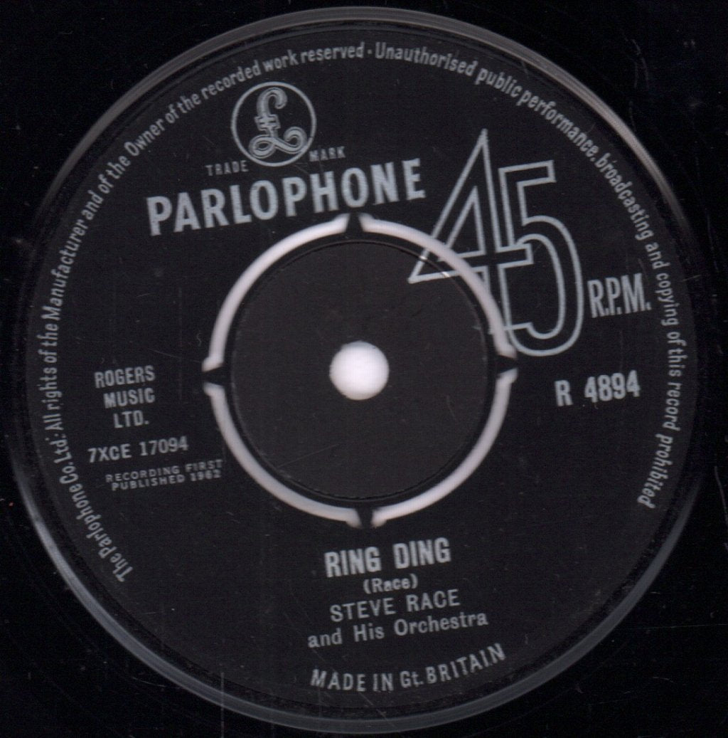 Steve Race - Ring Ding - 7 Inch