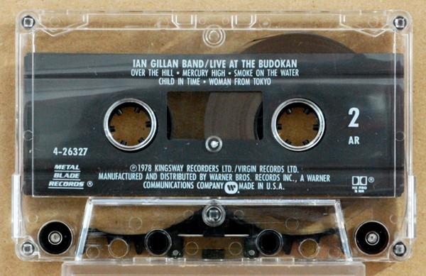 Ian Gillan Band - Live At The Budokan - Cassette