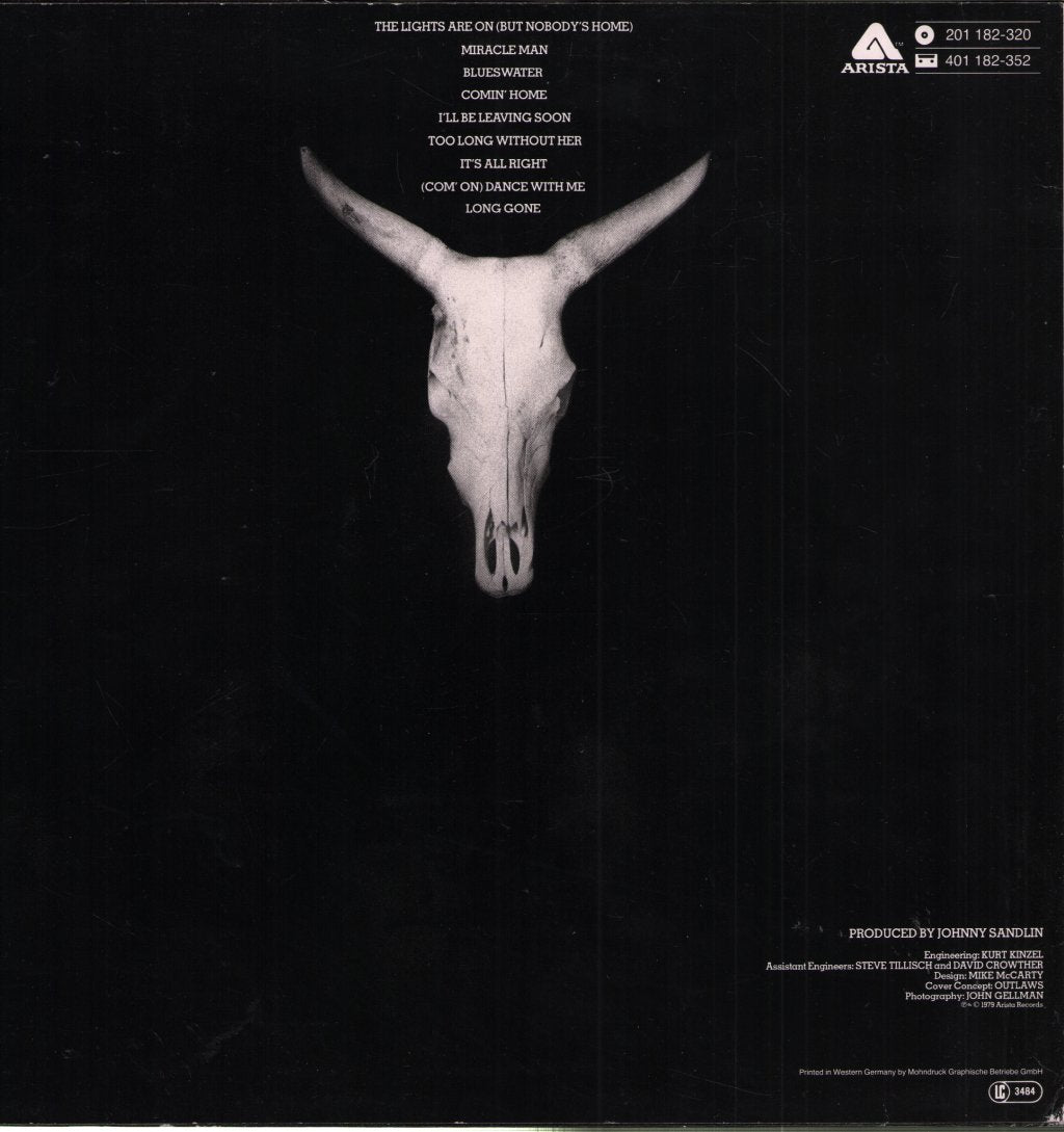Outlaws (Rock Group) - In The Eye Of The Storm - Lp