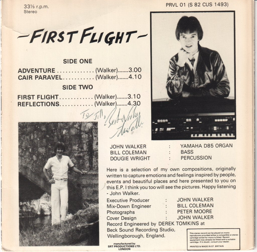 John Walker - First Flight - 7 Inch
