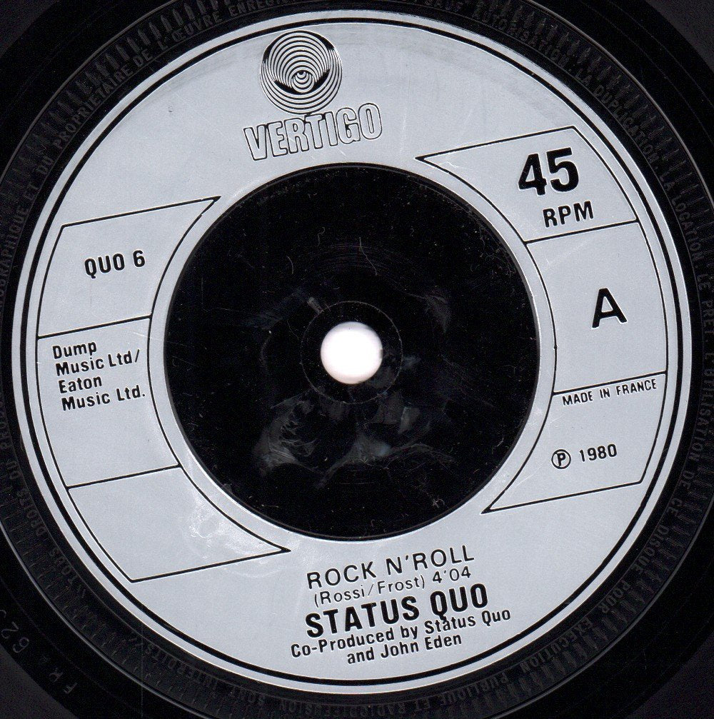 Status Quo - Rock N Roll - 7 Inch