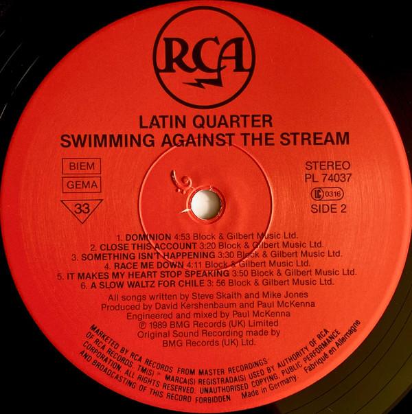 Latin Quarter - Swimming Against The Stream - Lp