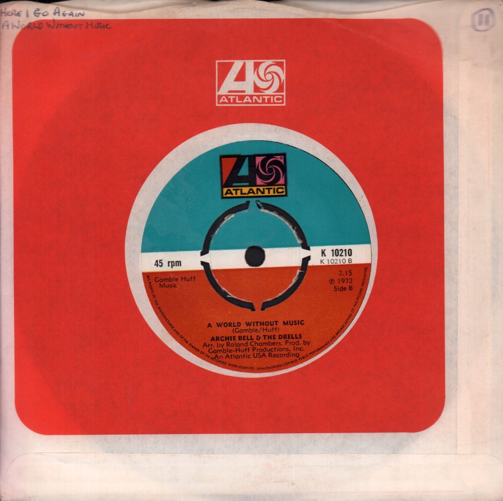 Archie Bell And The Drells - Here I Go Again - 7 Inch