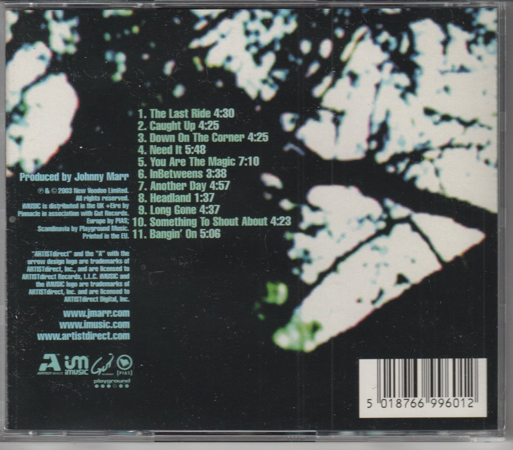 Johnny Marr And The Healers - Boomslang - Cd