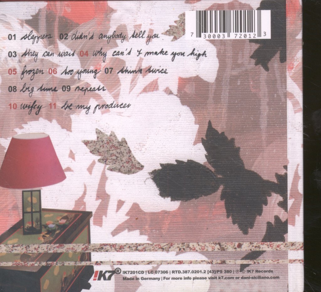 Dani Siciliano - Slappers - Cd
