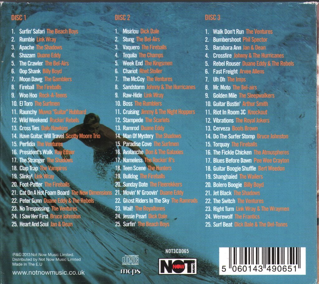 Various Artists - Surf's Comin' - Cd Set