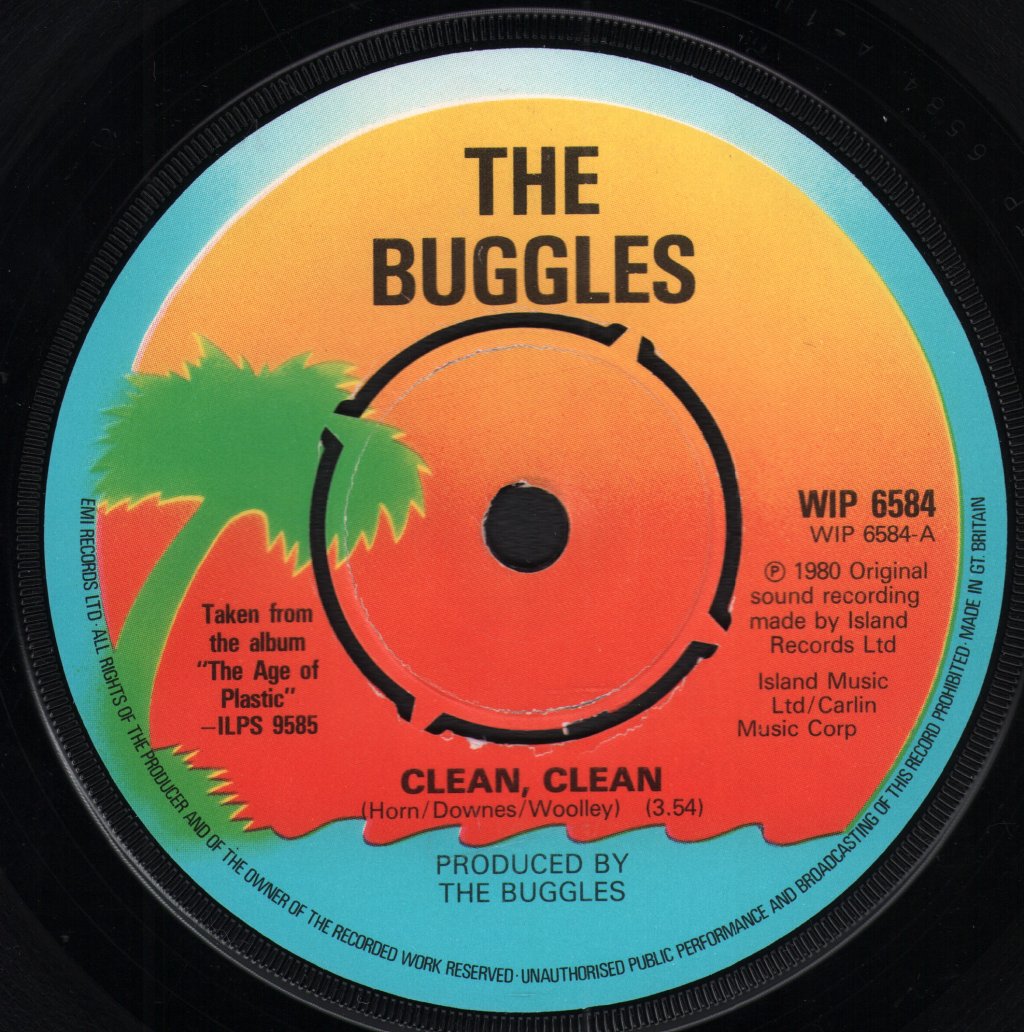 Buggles - Clean Clean - 7 Inch