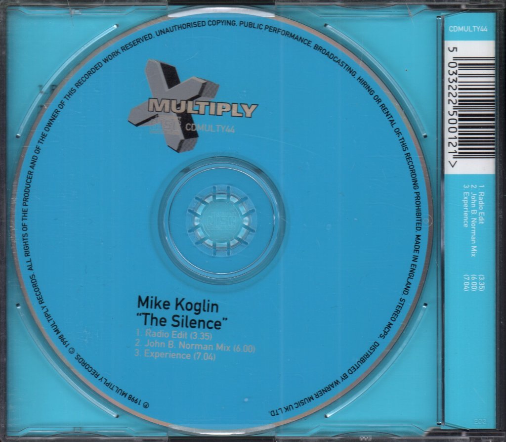 Mike Koglin - Silence - Cd