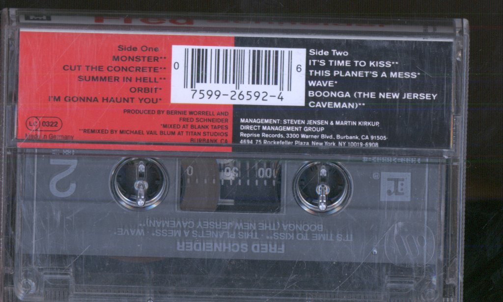 Fred Schneider - Fred Schneider - Cassette