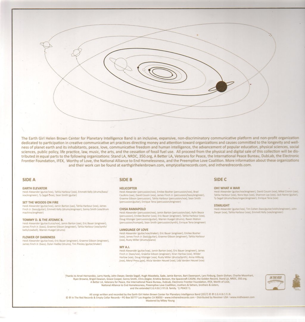 Earth Girl Helen Brown - Four Satellites Vol. 1 - Double Lp