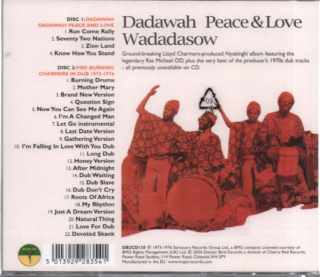 Dadawah - Peace & Love - Double Cd
