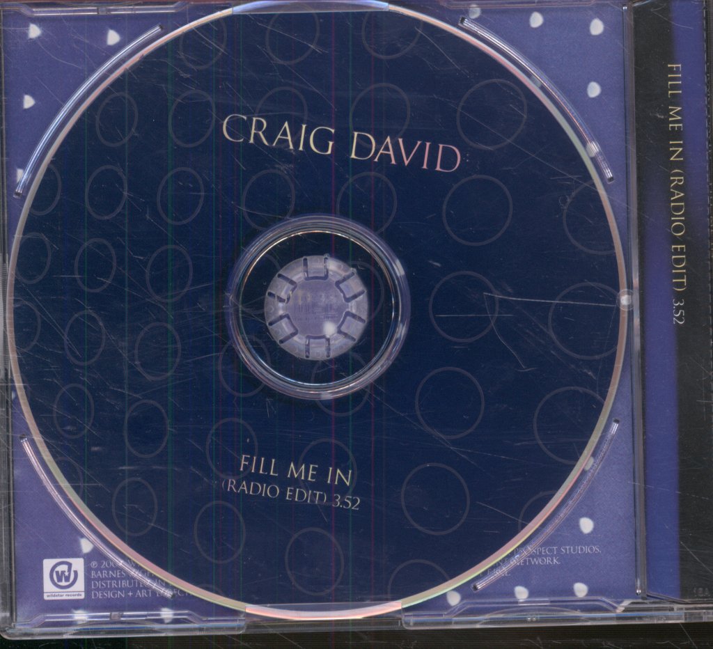 Craig David - Fill Me In - Cd