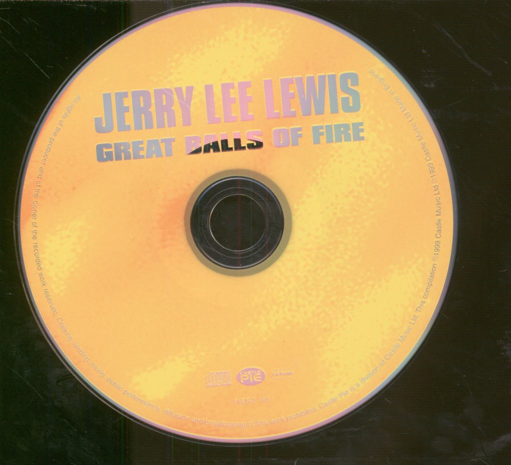 Jerry Lee Lewis - Great Balls Of Fire - Cd
