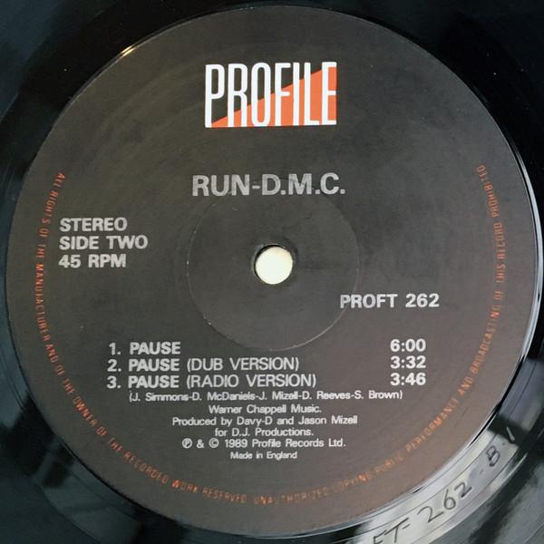 Run-DMC - Ghostbusters / Pause - 12 Inch