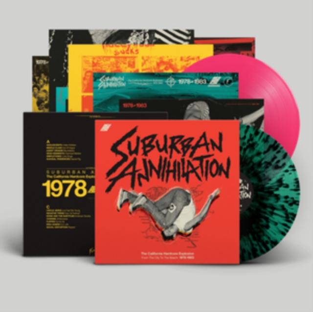 Various Artists - Suburban Annihilation the California Har - Double Lp