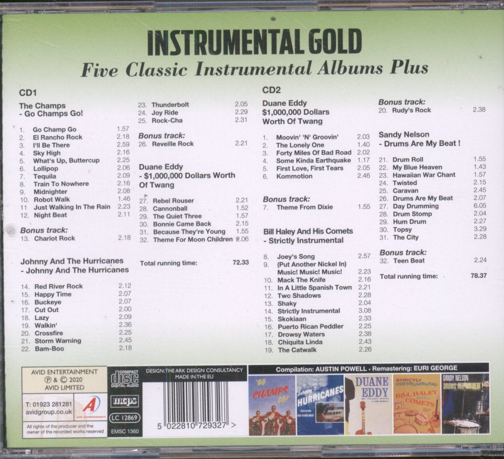 Various Artists - Instrumental Gold - Double Cd