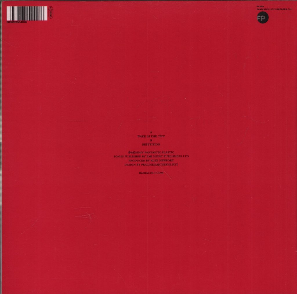 Ikara Colt - Wake In The City - 7 Inch