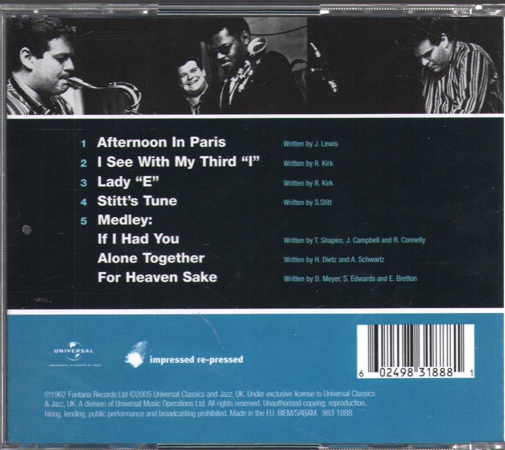 Tubby Hayes And The All Stars - Return Visit! - Cd