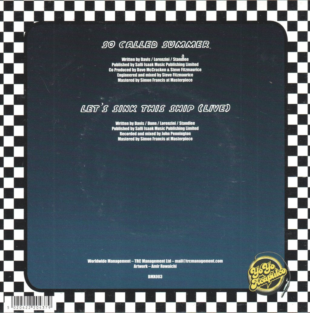 Team Waterpolo - So Called Summer - 7 Inch