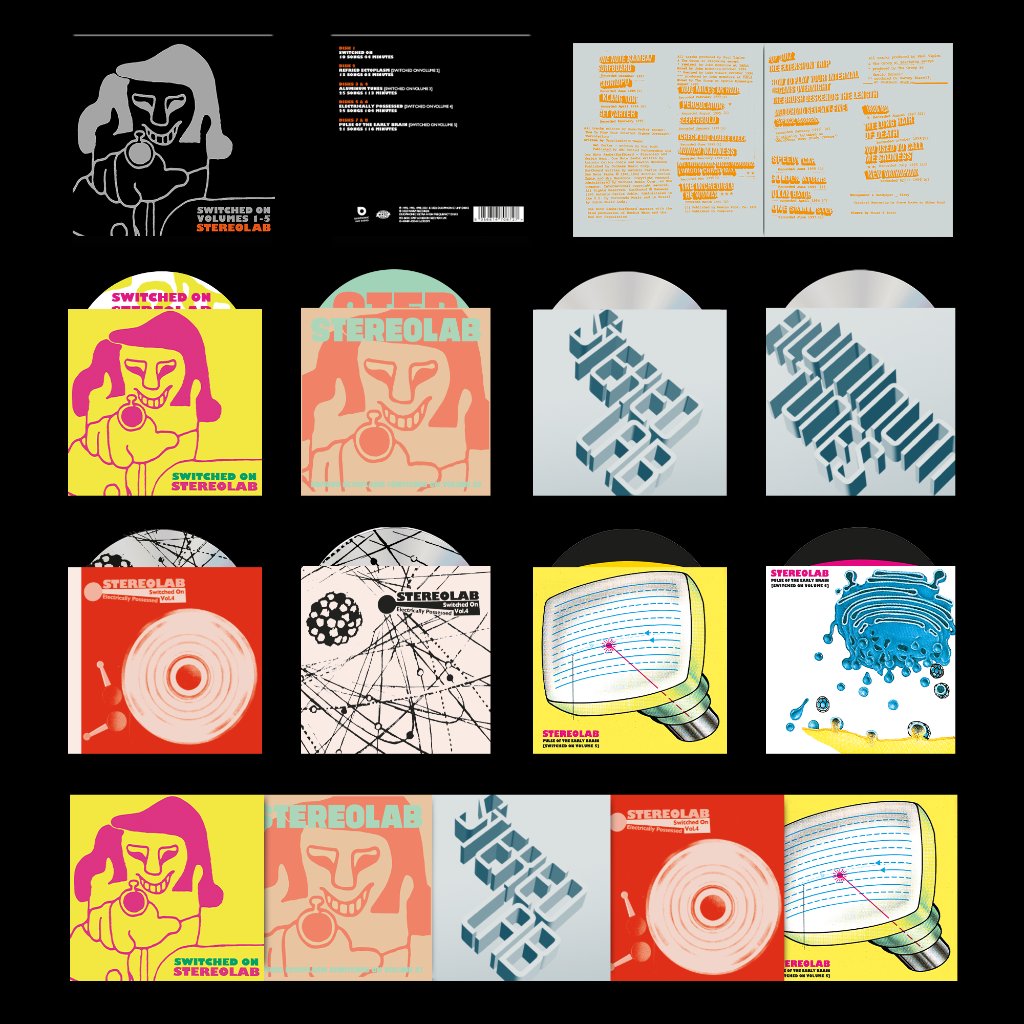 Stereolab - Switched On Volumes 1-5 - Cd Box Set