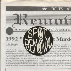Spot Removal - Paper - 7 Inch