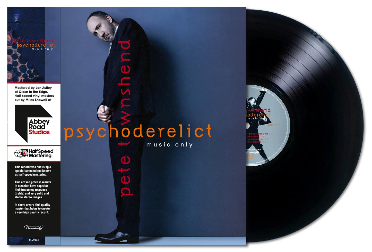 Pete Townshend - Psychoderelict - Double Lp