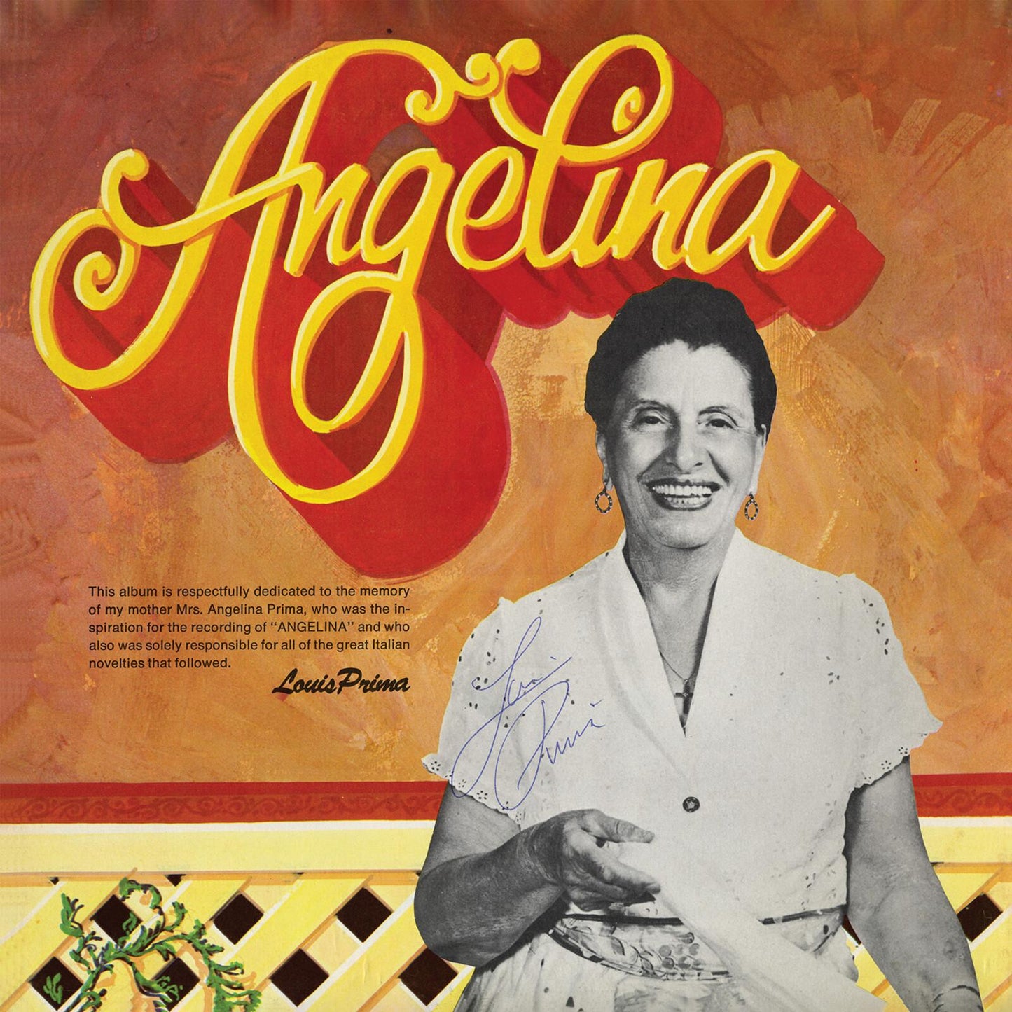 Louis Prima - Angelina - Lp