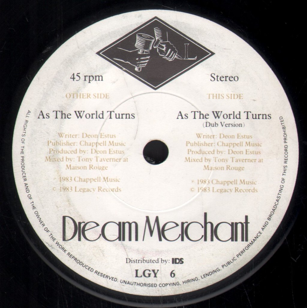 Dream Merchant - As The World Turns - 7 Inch