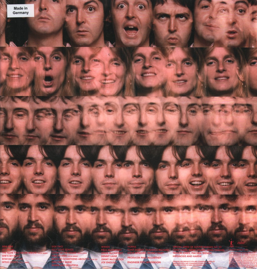 Wings - At The Speed Of Sound - Lp