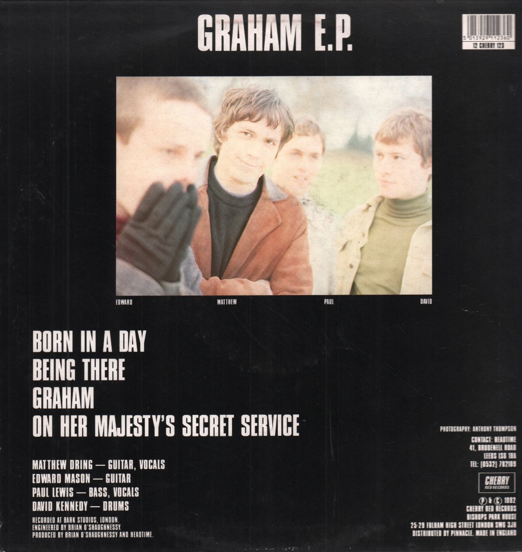 Headtime - Graham E.P. - 12 Inch