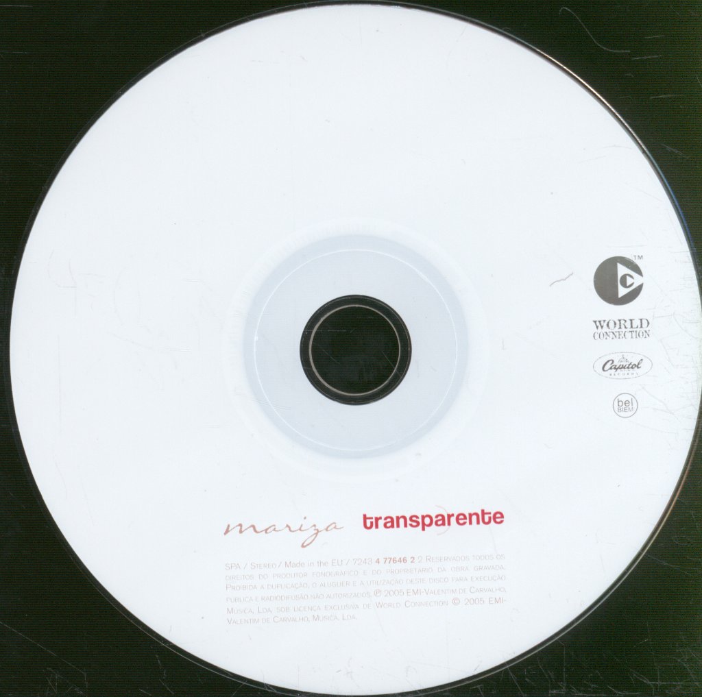 Mariza - Transparente - Cd