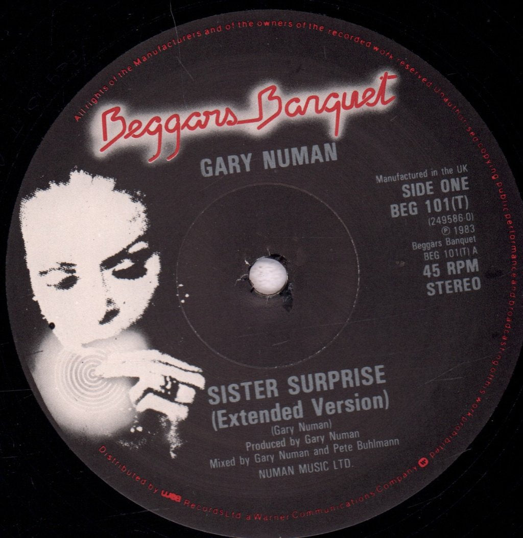 Gary Numan - Sister Surprise - 12 Inch