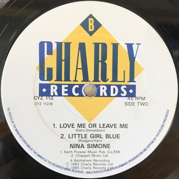Nina Simone - My Baby Just Cares For Me - 12 Inch