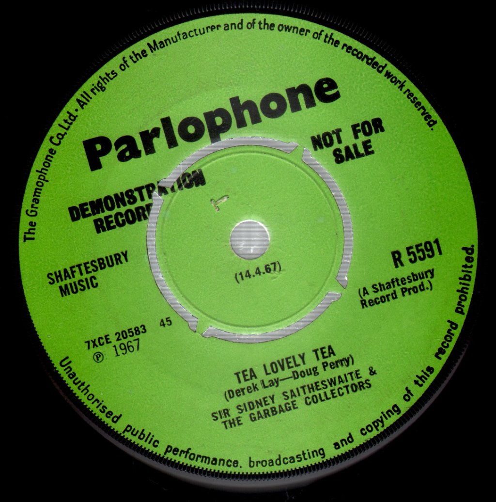 Sir Sidney Saitheswaite And The Garbage Collectors - I Like Knees - 7 Inch