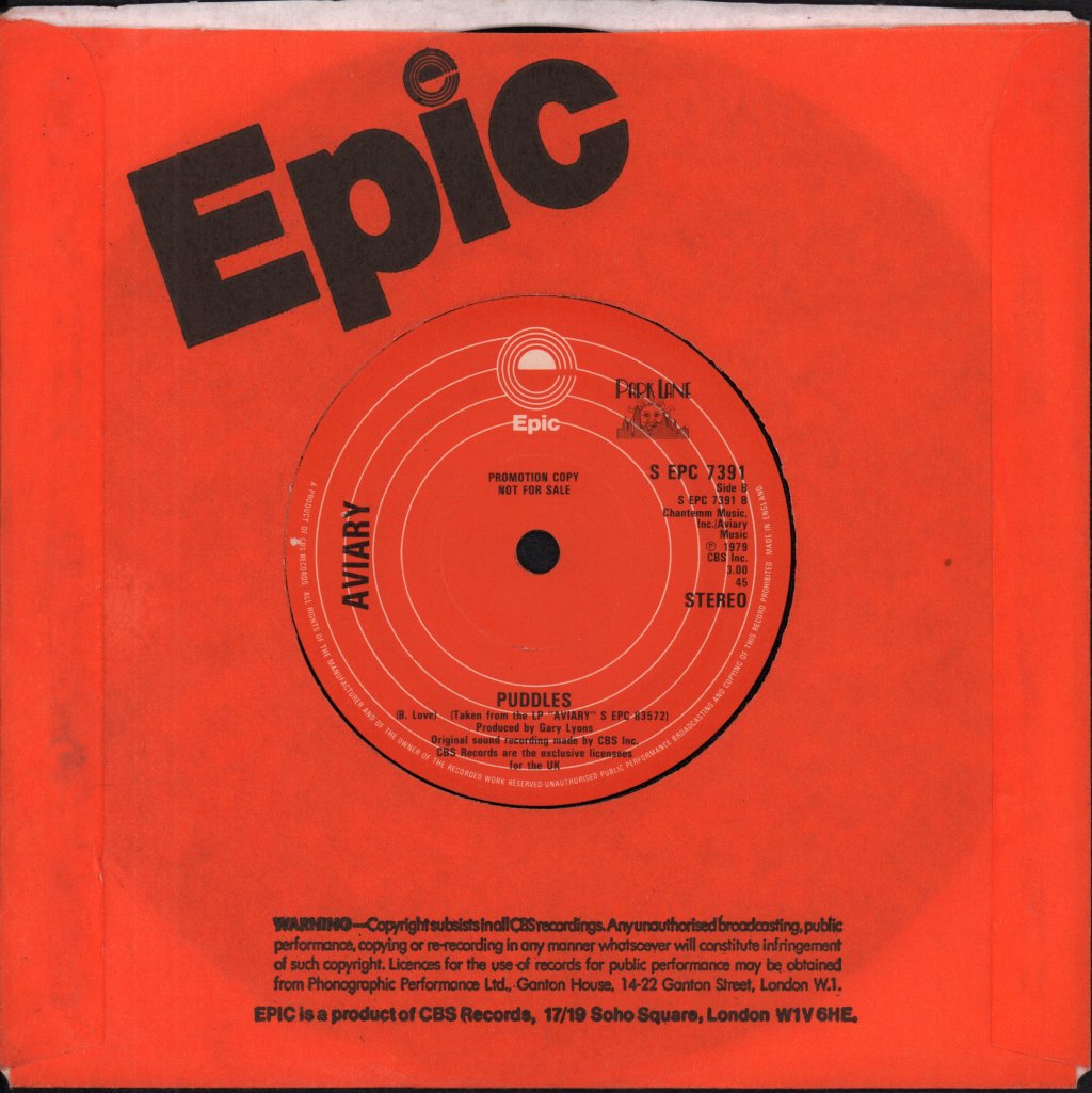 Aviary - Anthem For The Usa - 7 Inch