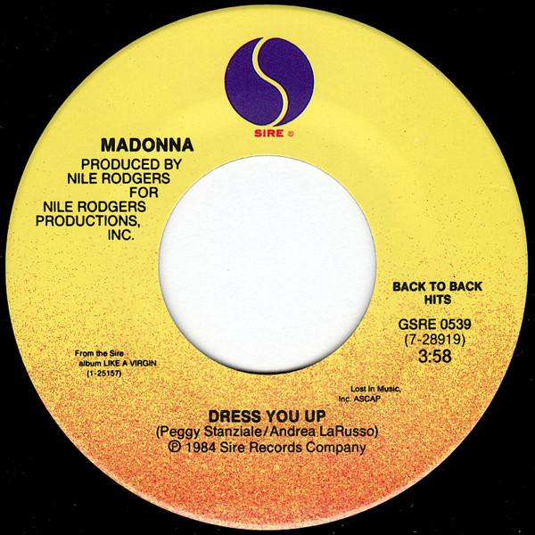 Madonna - Into The Groove / Dress You Up - 7 Inch