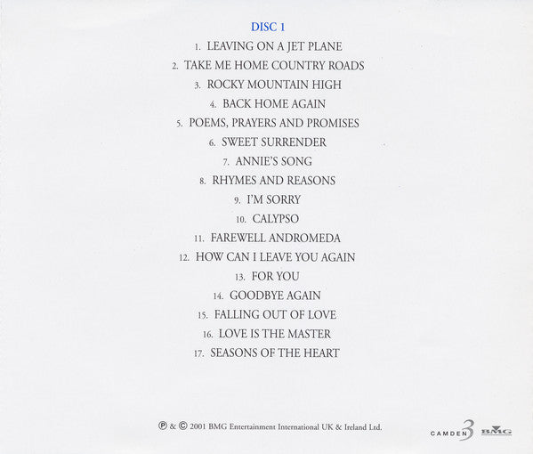 John Denver - Legends - Triple Cd