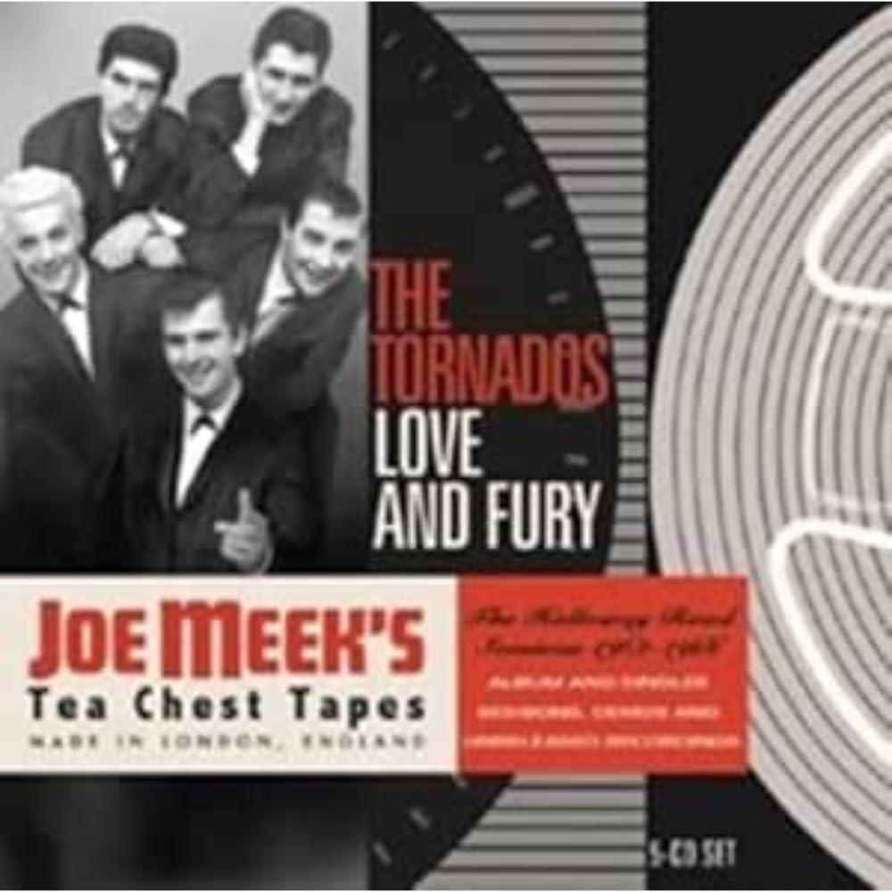 Tornados - Love and Fury - the Holloway Road Sessions 1962-1966 5cd Clamshell Box - Cd Box Set