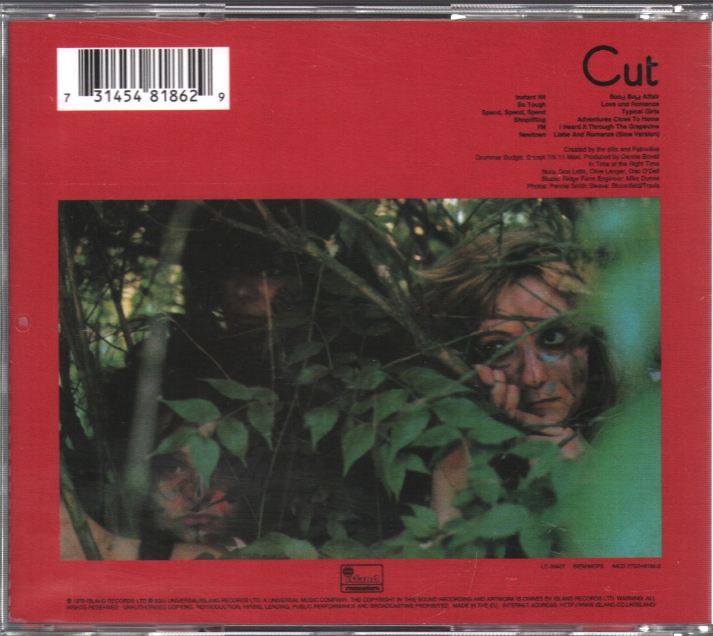 Slits - Cut - Cd