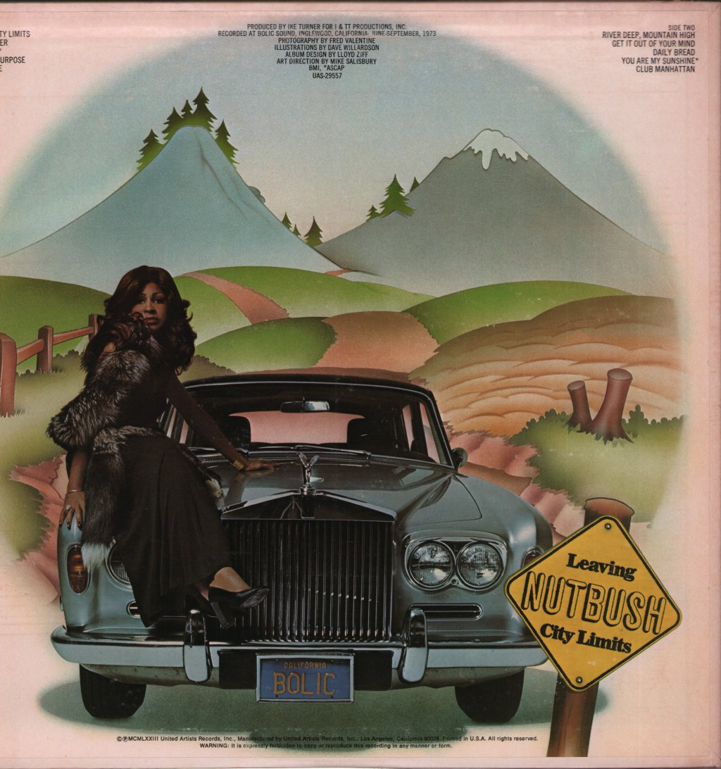 Ike And Tina Turner - Nutbush City Limits - Lp