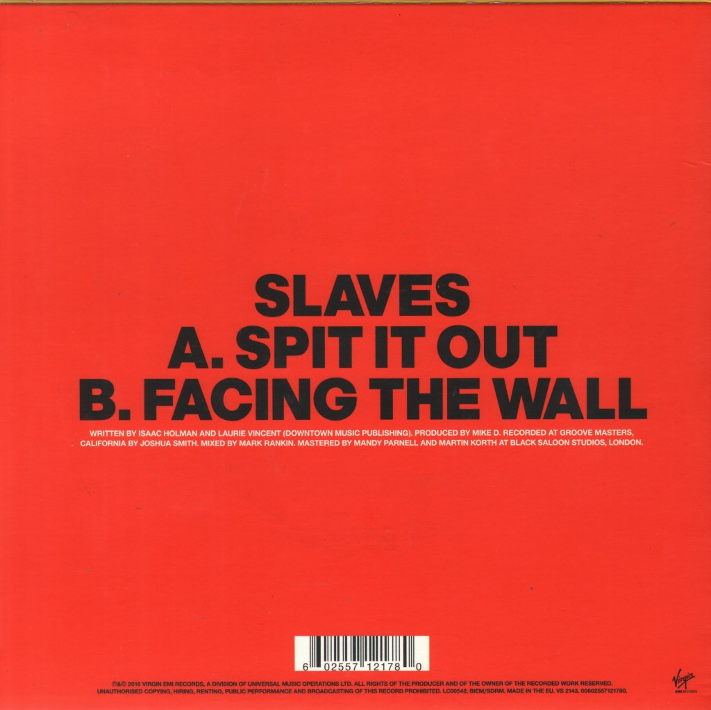 Slaves - Spit It Out - 7 Inch