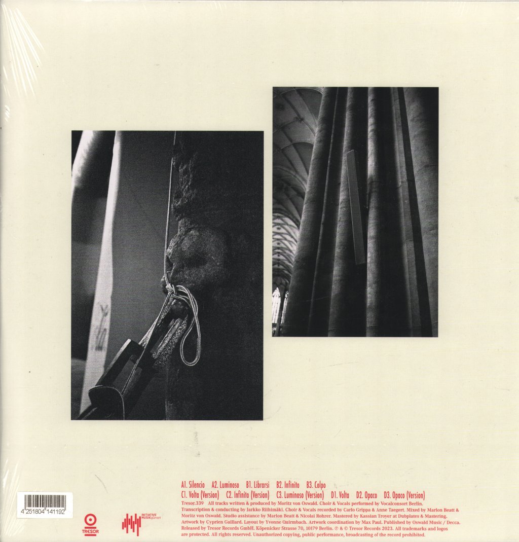 Moritz Von Oswald - Silencio - Lp