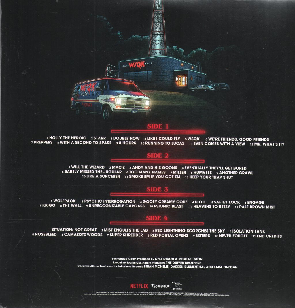 Kyle Dixon And Michael Stein - Stranger Things 5 (Original Score From The Netflix Series - Volume One) - Double Lp